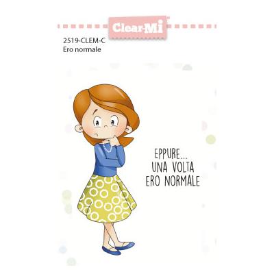 Impronte d’Autore Ero normale Clear Stamps - Ich war normal